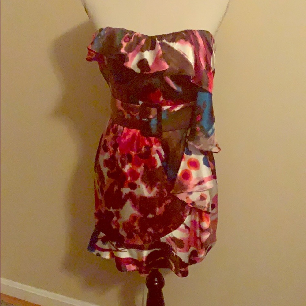 Hot Multi colored Mini dress